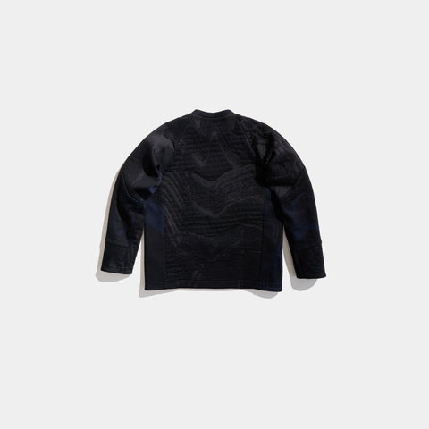  WEIGHTMAP SWEATER - BLACK MULTI-COLOUR